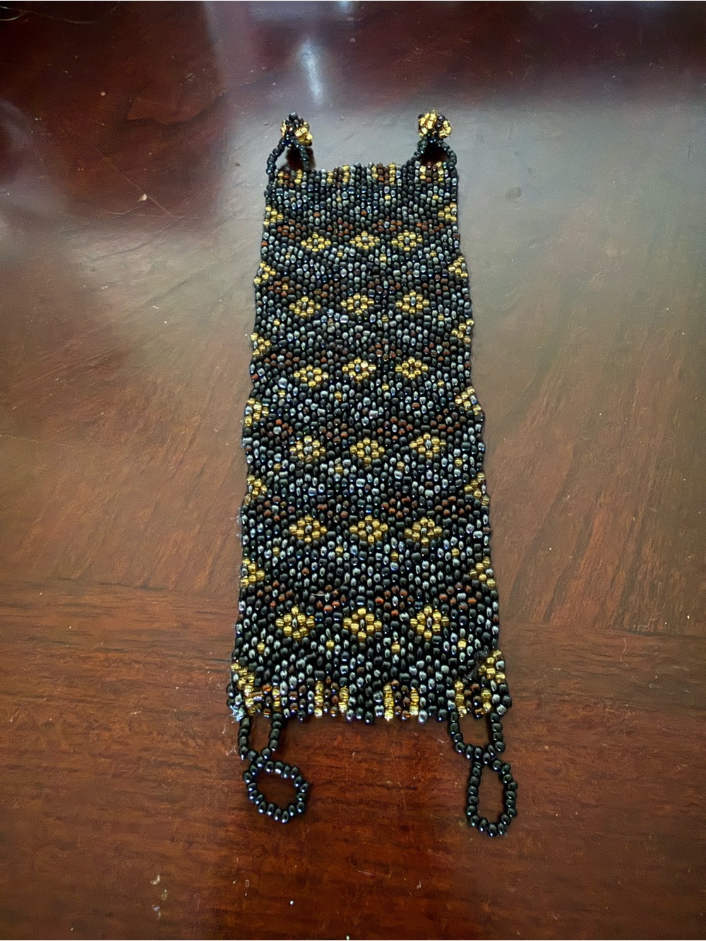 Brown Beaded Bracelet